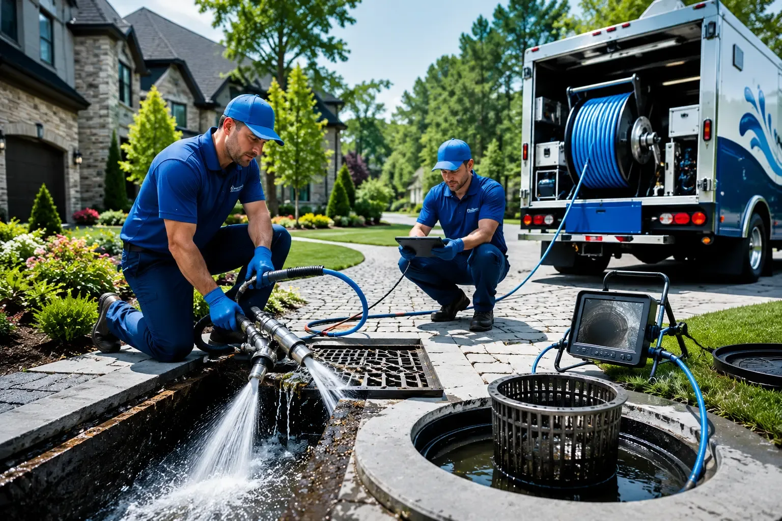 Local outdoor drain cleaning professionals in Apalachin, NY